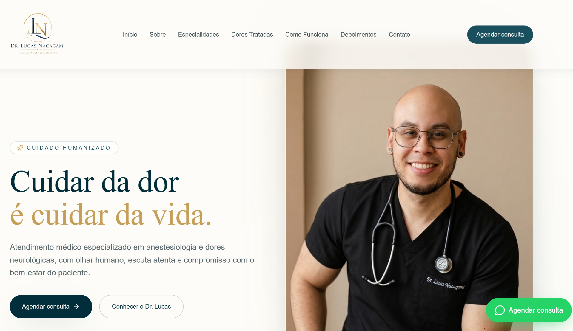 Dr. Lucas Nacagami — Dentista